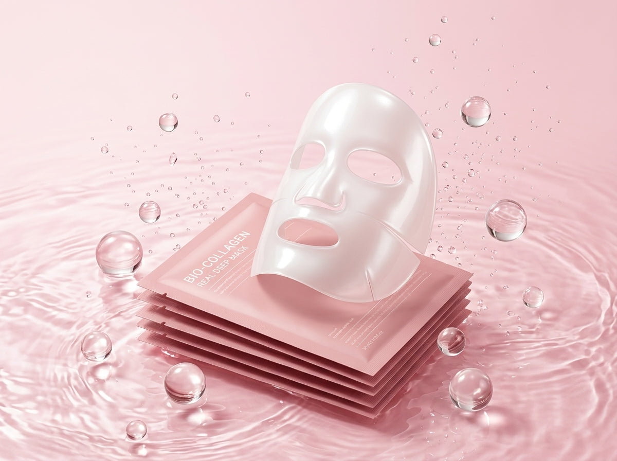 Bio-Collagen Real Deep Mask Stack & Hydrogel Sheet